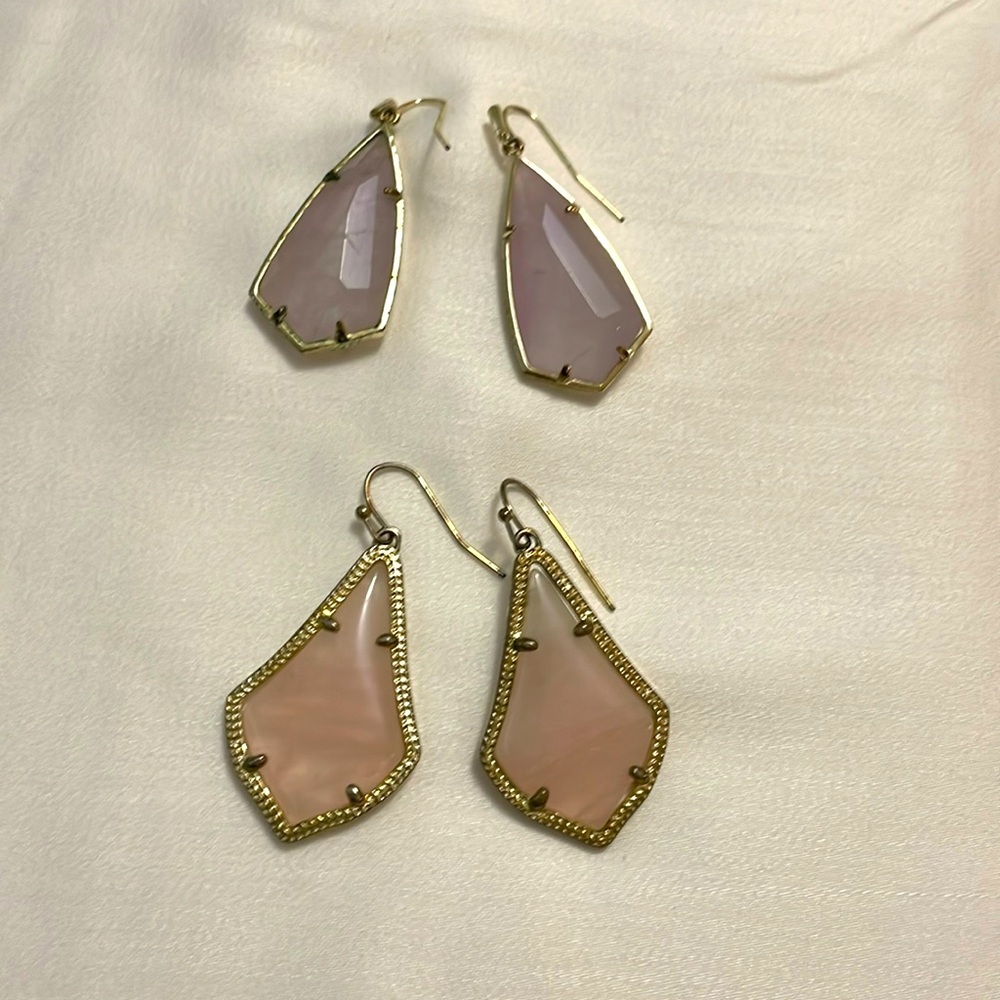 Kendra Scott earrings. 2 pair